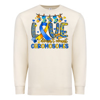 Sandshell love doesn t count chromosomes Premium Sweatshirt - Artiststas
