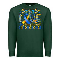 Sports Green love doesn t count chromosomes Premium Sweatshirt - Artiststas