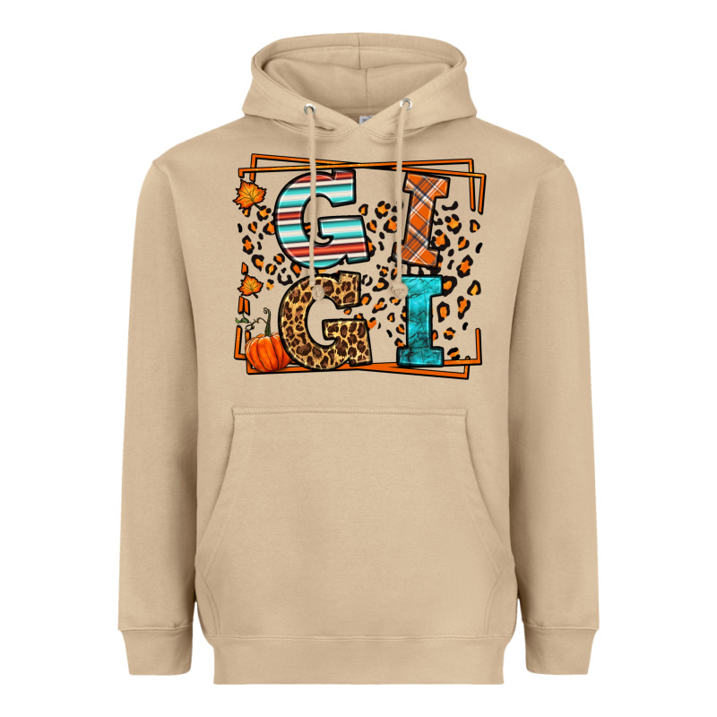 Fall Autumn Leopard Gigi Heavyweight Hoodie by LillyAllenDesigns | Teevron