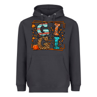 Smoke Fall Autumn Leopard Gigi Heavyweight Hoodie - LillyAllenDesigns