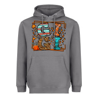 Storm Fall Autumn Leopard Gigi Heavyweight Hoodie - LillyAllenDesigns