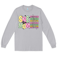 Moon Dust she is mom Long Sleeve Tee - JahusDesignShop