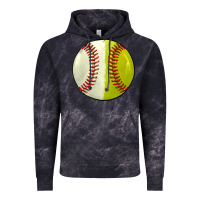 Cloud Black half baseball softball Vintage Hoodie - JahusDesignShop