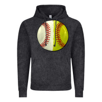 Vintage Black half baseball softball Vintage Hoodie - JahusDesignShop