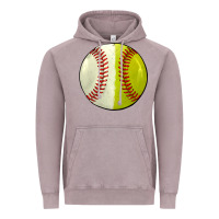 Vintage Zinc half baseball softball Vintage Hoodie - JahusDesignShop