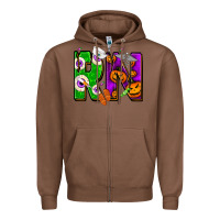 Chestnut halloween rn Zipper Hoodie - NancyCooperArtShop