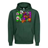 Sports Green halloween rn Zipper Hoodie - NancyCooperArtShop