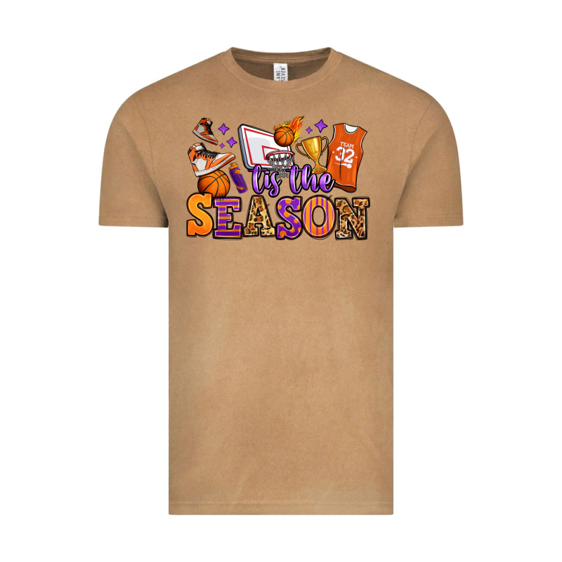 Tis The Season Basketball Vintage Tee by Jasminsmagicworld | Teevron