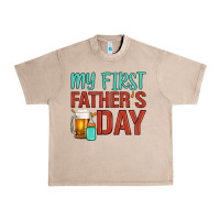 French Oak my first father's day Urban Heavy Tee - Artiststas