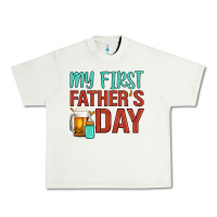 Pistachio my first father's day Urban Heavy Tee - Artiststas