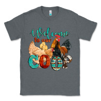 Charcoal Heather welcome to our coop Classic Tee - Artiststas