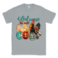 Heather Grey welcome to our coop Classic Tee - Artiststas