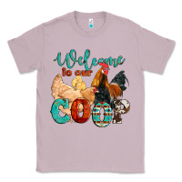 Lilac welcome to our coop Classic Tee - Artiststas