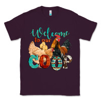 Plum welcome to our coop Classic Tee - Artiststas