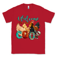 Red welcome to our coop Classic Tee - Artiststas