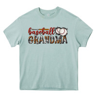 Arona baseball grandma with leopard Heavy Core Tee - texasbilliewilder