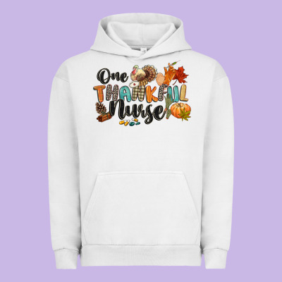 One Thankful Nurse Urban Hoodie Designed By Cowgirlartshop