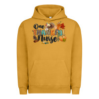 Pigment Peanut Butter one thankful nurse Urban Hoodie - CowGirlArtShop