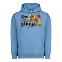 Pigment Pebble Blue one thankful nurse Urban Hoodie - CowGirlArtShop