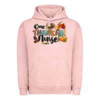 Pigment Salmon one thankful nurse Urban Hoodie - CowGirlArtShop