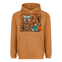 Meerkat Fall American Football Autumn Mama Heavyweight Hoodie - LillyAllenDesigns