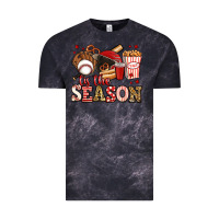 Cloud Black tis the season baseball Vintage Tee - Jasminsmagicworld