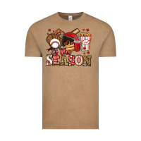 Vintage Coffee tis the season baseball Vintage Tee - Jasminsmagicworld