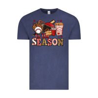 Vintage Denim tis the season baseball Vintage Tee - Jasminsmagicworld