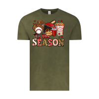Vintage Olive tis the season baseball Vintage Tee - Jasminsmagicworld
