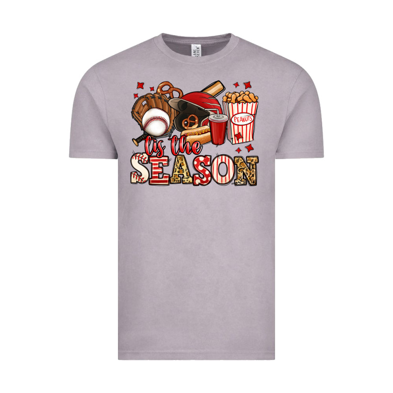Tis The Season Baseball Vintage Tee by Jasminsmagicworld | Teevron