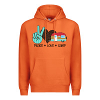 Carrot Peace Love Camp Premium Hoodie - Bettercallsaul
