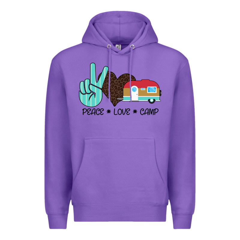 Peace Love Camp Premium Hoodie by Bettercallsaul | Teevron