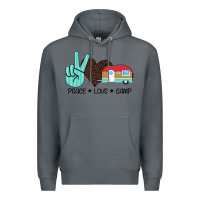 Rock Peace Love Camp Premium Hoodie - Bettercallsaul