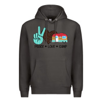 Smoke Peace Love Camp Premium Hoodie - Bettercallsaul