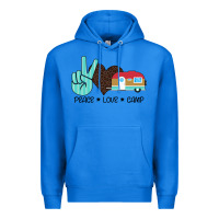 True Royal Peace Love Camp Premium Hoodie - Bettercallsaul