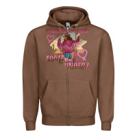 Chestnut whose bed have youre boots been under Zipper Hoodie - NancyCooperArtShop