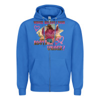 True Royal whose bed have youre boots been under Zipper Hoodie - NancyCooperArtShop