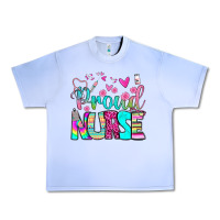 Grape Ice proud nurse Urban Heavy Tee - BundleAndBundleShop