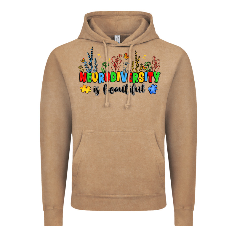Neurodiversity Is Beautiful Vintage Hoodie by JahusDesignShop | Teevron