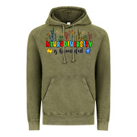 Vintage Olive neurodiversity is beautiful Vintage Hoodie - JahusDesignShop