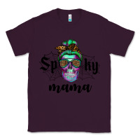Plum spooky mama skull Classic Tee - RanaPortraitStore