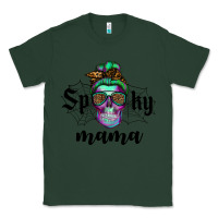 Sports Green spooky mama skull Classic Tee - RanaPortraitStore