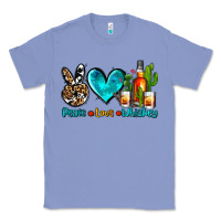 Colony Blue peace love whiskey Classic Tee - AdoDesignShop