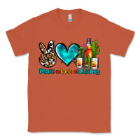 Copper peace love whiskey Classic Tee - AdoDesignShop