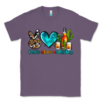 Lavender peace love whiskey Classic Tee - AdoDesignShop