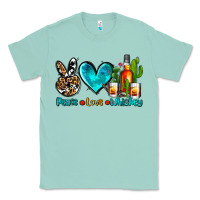 Seafoam peace love whiskey Classic Tee - AdoDesignShop