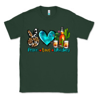 Sports Green peace love whiskey Classic Tee - AdoDesignShop