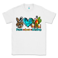 White peace love whiskey Classic Tee - AdoDesignShop