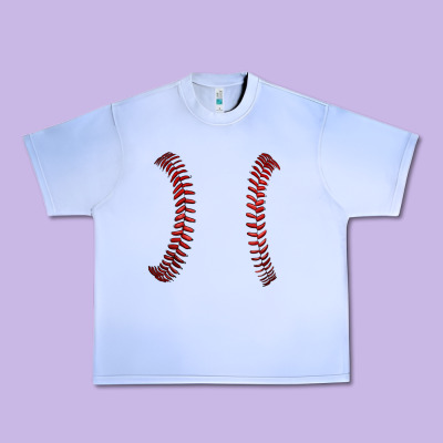 Ball Stitch Urban Heavy Tee Designed By Adodesignshop