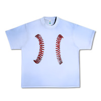 Grape Ice ball stitch Urban Heavy Tee - AdoDesignShop